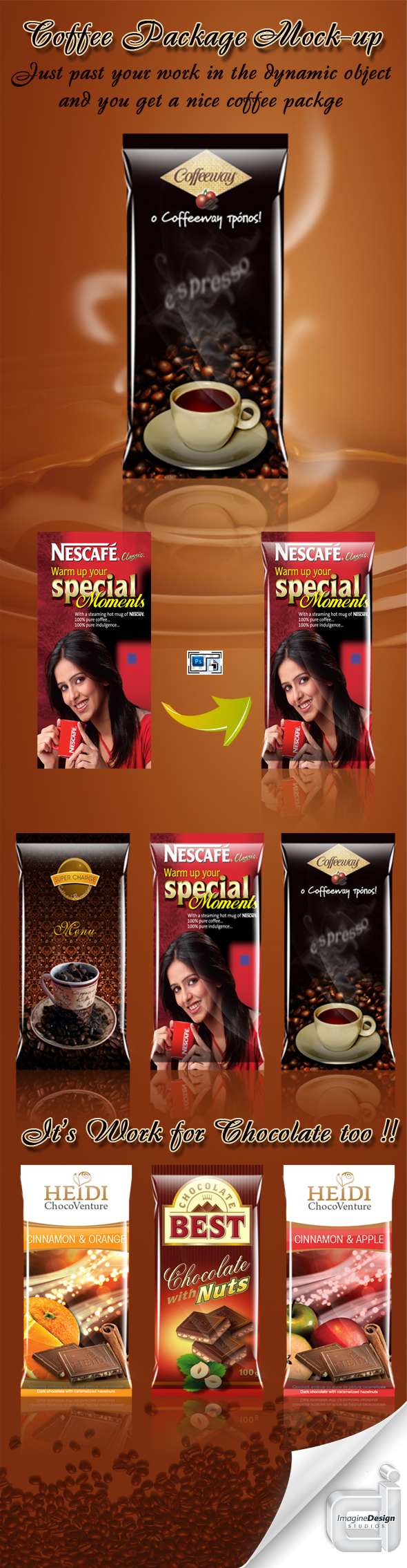 Coffee Package Mock-up Coffee Package Mock-up