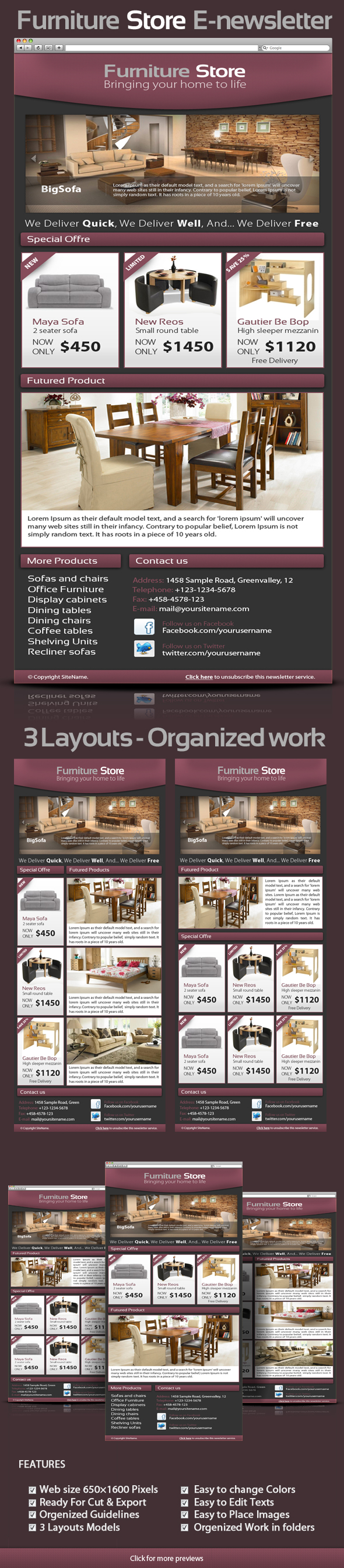 Furniture-Store-E-newsletter
