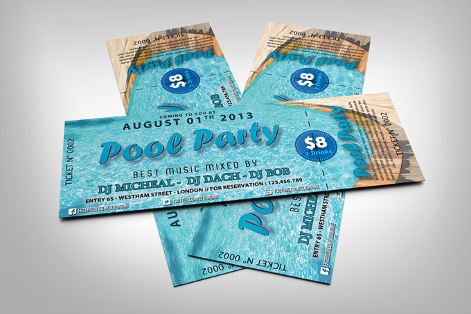 Event Tickets Mockup