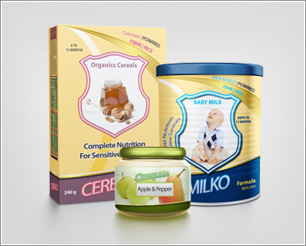 Download Baby Food Packaging Design Mockup Products Mock Up Yellowimages Mockups