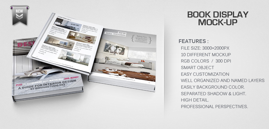 Book Display Mock-Up