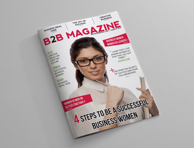 24 Pages Business Magazine Template