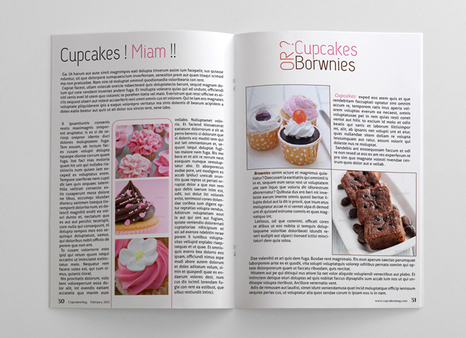 48 Pages Food Magazine Template