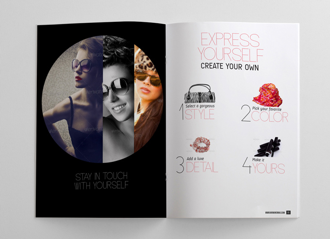 24 Pages Woman's Magazine Template