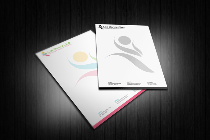 Fitness and Dance Club Corporate Identity