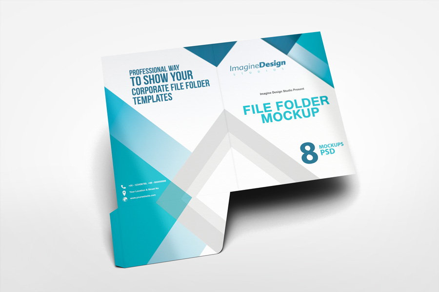 File Folder Mockup