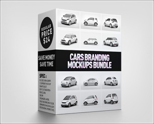 Download Cars Branding Mockups Bundle Product Mock Ups PSD Mockup Templates