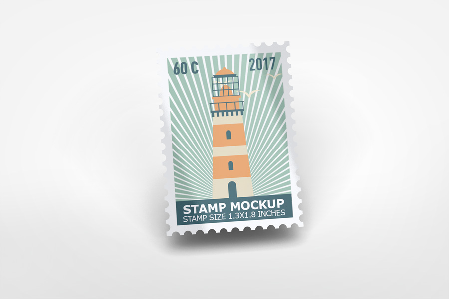 Stamps Mockup