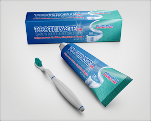 Toothpaste Packaging Mock-up | Products Mock-ups