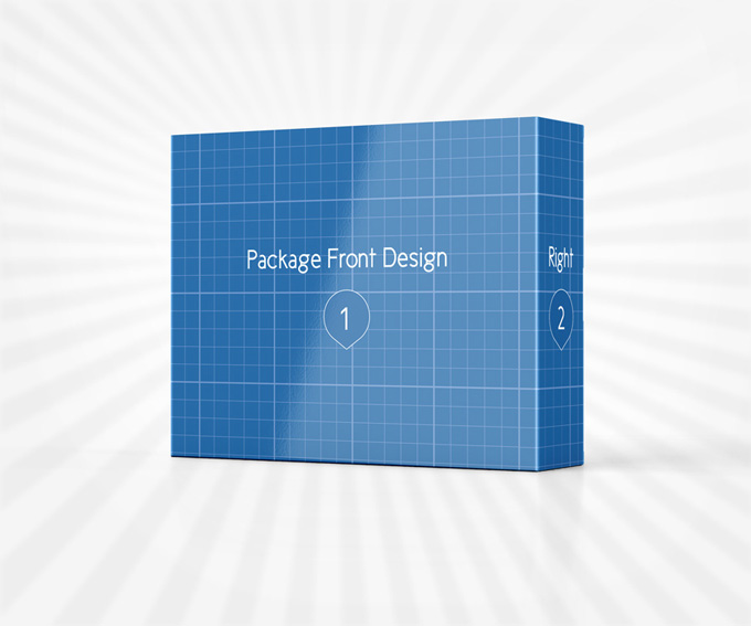 Product Package Display Mockup